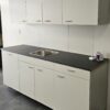 NIEUWE Q-Line Pantry Keuken "Mat Wit Decor" Kunststof blad met VAATWASSER K/1064 - Afbeelding 5
