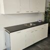 NIEUWE Q-Line Pantry Keuken "Mat Wit Decor" Kunststof blad met VAATWASSER K/1064 - Afbeelding 6