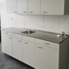 NIEUWE Q-Line Pantry Keuken "Mat Wit Decor" RVS blad  K/1053 - Afbeelding 7