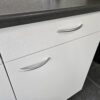 NIEUWE Q-Line Pantry Keuken "Mat Wit Decor" Kunststof blad met VAATWASSER K/1064 - Afbeelding 8