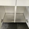 NIEUWE Q-Line Pantry Keuken "Mat Wit Decor" RVS blad met VAATWASSER K/1056 - Afbeelding 11