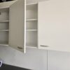 NIEUWE Q-Line Pantry Keuken "Mat Wit Decor" RVS blad met KOELKAST K/1071 - Afbeelding 17