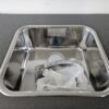 NIEUWE Q-Line Pantry Keuken "Mat Wit Decor" Kunststof blad met KOELKAST K/1075 - Afbeelding 16