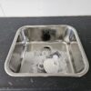 NIEUWE Q-Line Pantry Keuken "Mat Wit Decor" Kunststof blad met KOELKAST K/1075 - Afbeelding 17