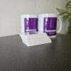 NIEUWE Q-Line Pantry Keuken "Mat Wit Decor" Kunststof blad met KOELKAST K/1075 - Afbeelding 24