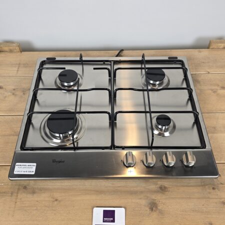 WHIRLPOOL AKR3701 gaskookplaat 4 PITS - NIEUW