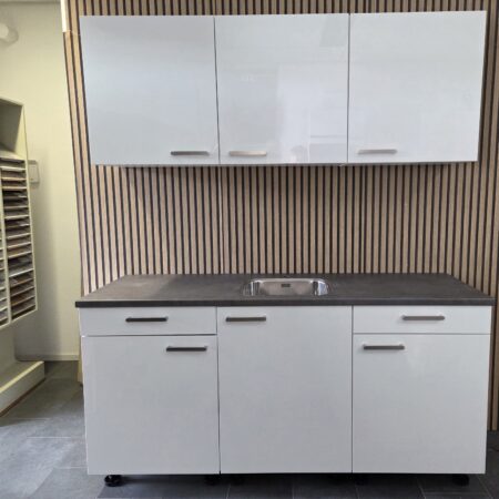 NIEUWE Q-Line ARTEGO Keuken “Hoogglans Wit” decor  K/1185